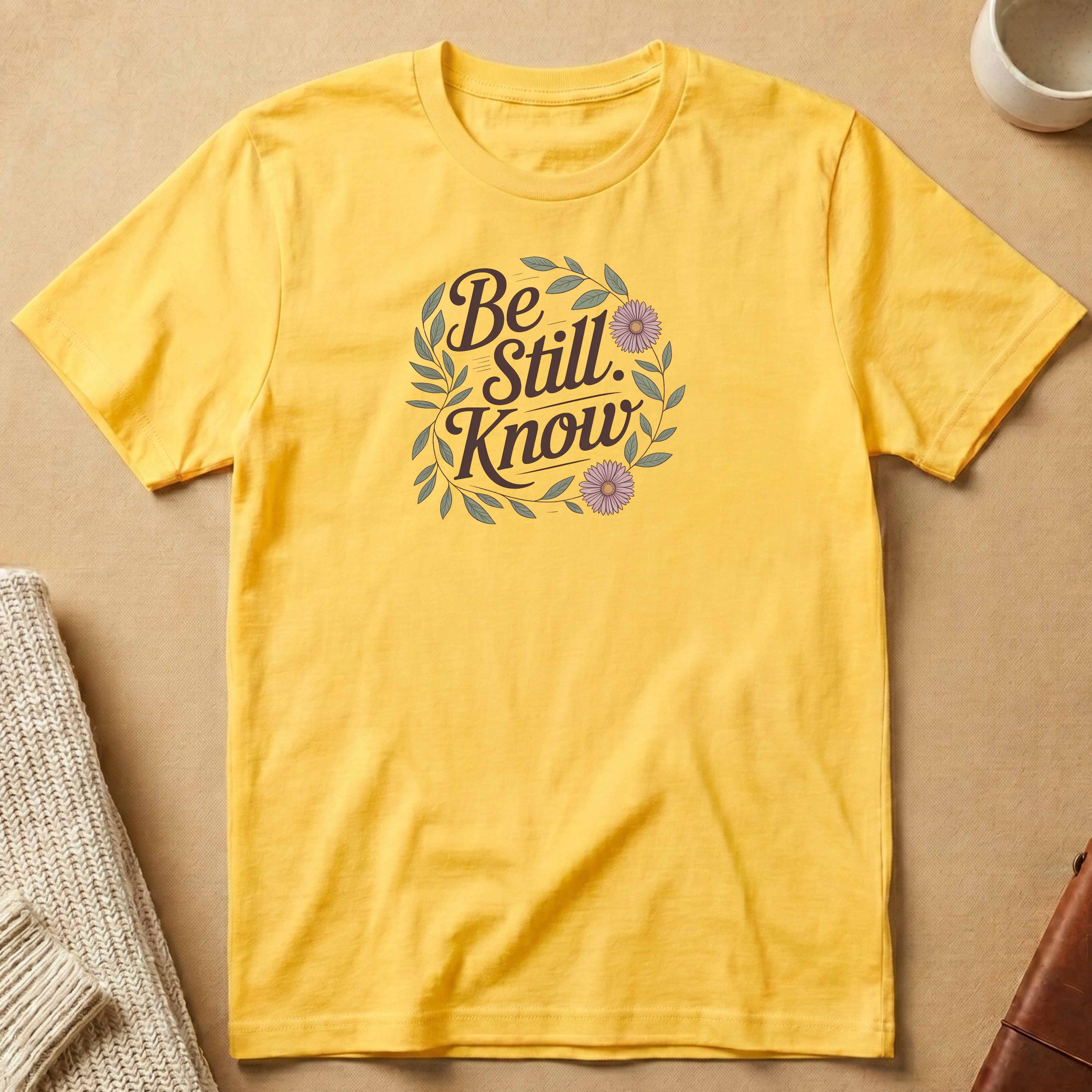 Be Still. Know.